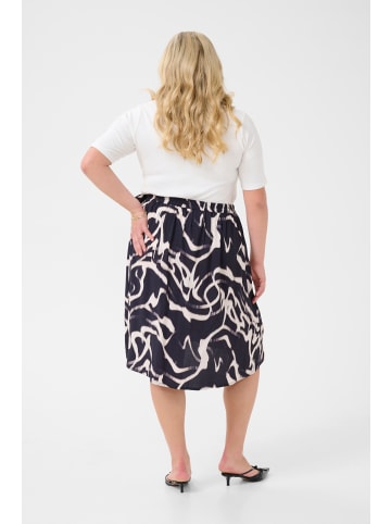 KAFFE curve Rock KCmaren Regular fit in Black/Nature Organic Lines