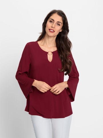 Heine 3/4-Arm-Shirt in dunkelrot