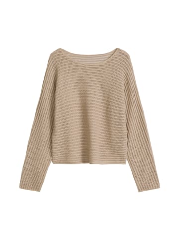 Marc O'Polo Ajour-Pullover relaxed in Sandpaper