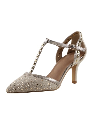 Heine Pumps in goldfarben