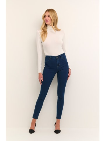 Kaffe Jeans KAlaura Slim fit in Dark Blue Denim
