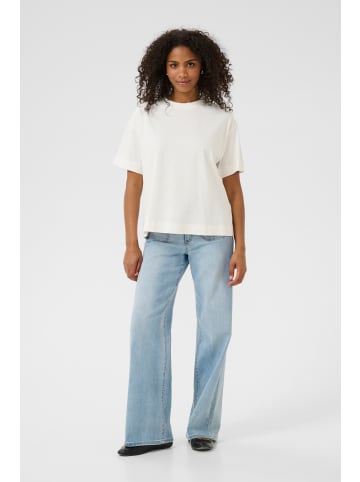 Kaffe T-shirt KAtomina Oversize fit in Chalk