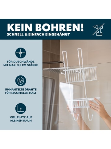 bremermann Duschkorb ca. 25 x 55 x 12 cm (B/H/T)