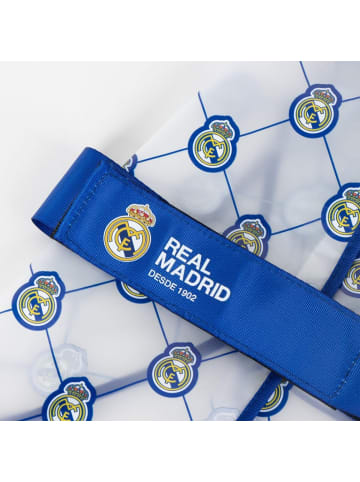 Real Madrid Hunderegenmantel, wasserdichte Jacke für Spaziergänge XS
