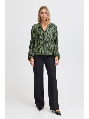 Fransa Langarm-Bluse FRJULL Regular fit in Laurel Wreath AOP MA24 02A