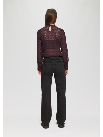 QS T-Shirt in 4988_aubergine