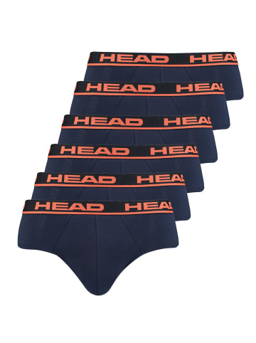 HEAD Boxershorts Head Boxer Brief 6P in 003 - Blue / Orange