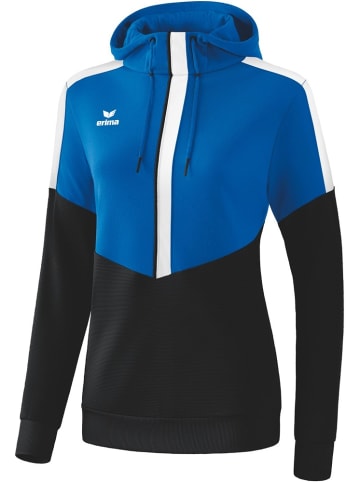 erima Trainingsjacke "Squad Kapuzensweat" in Blau