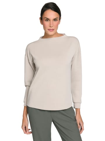 Gina Laura Sweatshirt in helles taupe