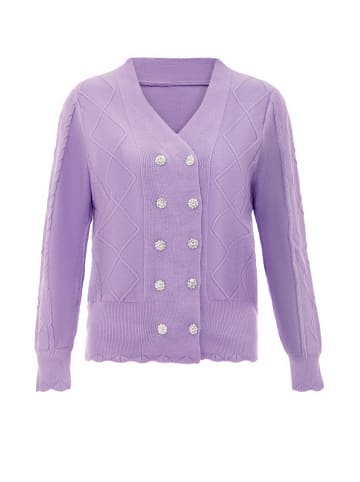 carato Strickjacke in Lavendel