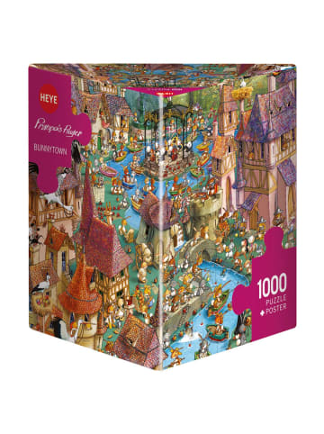 HEYE Puzzle Bunnytown in Bunt