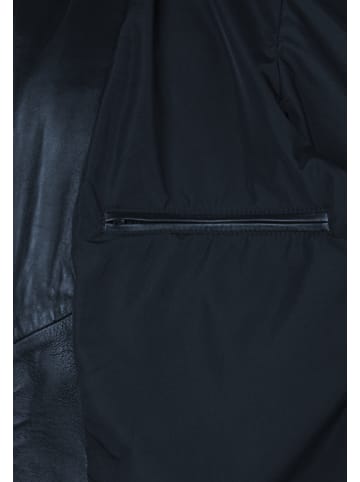 Felix Hardy Lederjacke in navy