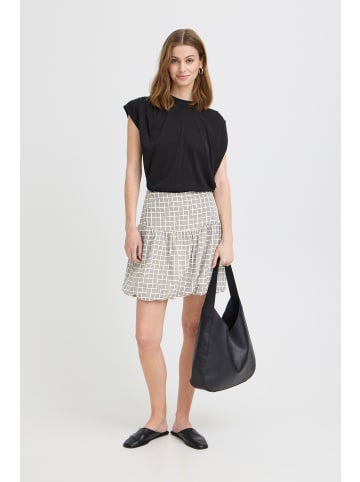 ICHI Casual IHJOLA A-shape in BLUE AND WHITE CHECK