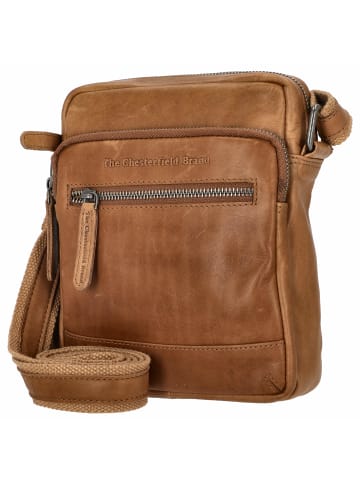 The Chesterfield Brand Birmingham - Umhängetasche M 21.5 cm (black) in cognac