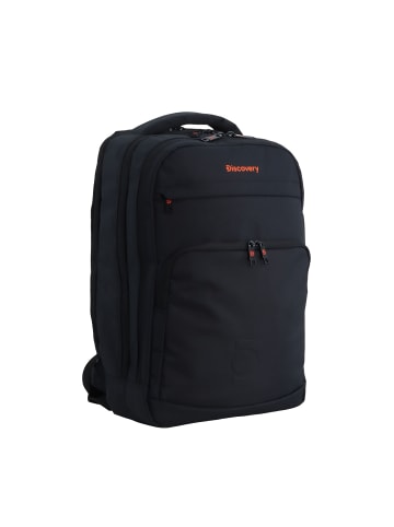 Discovery Geyser 3 Compartment Backpack Rucksack in black