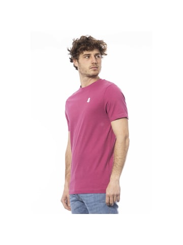 Invicta Grün Lila Baumwolle Herren T-Shirt