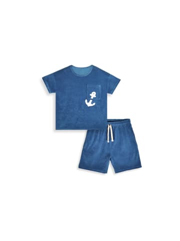 Denokids Zweiteiler Two-Piece Terry XT in blau
