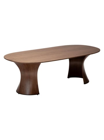 ebuy24 Couchtisch Root Nussbaum 65 x 130 cm