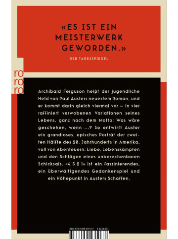 Rowohlt Verlag 4 3 2 1 (4321)