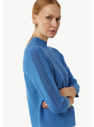 comma Strickpullover 3/4 Arm in Blau