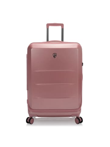 Heys EZ Fashion 4 Rollen Trolley M 66 cm mit Dehnfalte rose gold