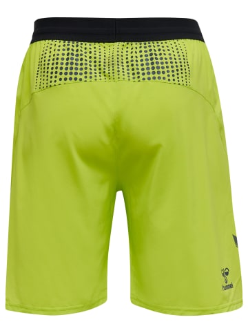 Hummel Hummel Kurze Hose Hmllead Multisport Erwachsene Dehnbarem in LIME PUNCH