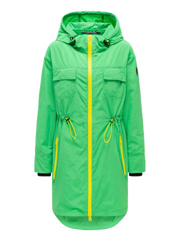 Marikoo Kurzmantel Trüffelbonbon 16 in Cactus Green