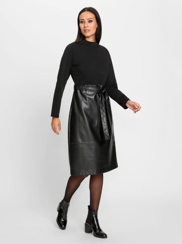 Heine A-Linien-Kleid in schwarz