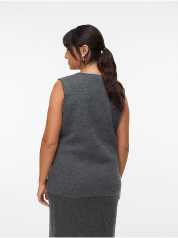 Vero Moda Weste in Medium Grey Melange