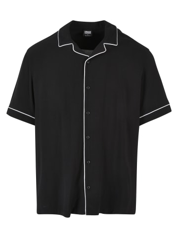 Urban Classics Urban Classics Herren Bowling Shirt in black