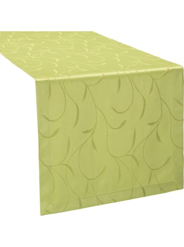 Erwin Müller Jacquard Tischläufer Remscheid in grün
