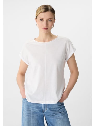 comma T-Shirt in 0100_weiß