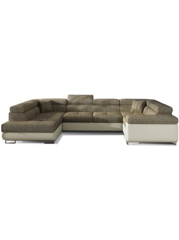 MF Design Lavin Recamiere Links in Beige -  (L) 340 x (B) 340 x (H) 90 cm