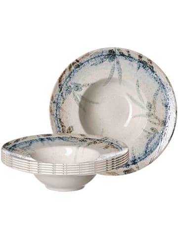 Ritzenhoff & Breker 6er Set Gourmetteller Todi ø 28 cm blau in blau