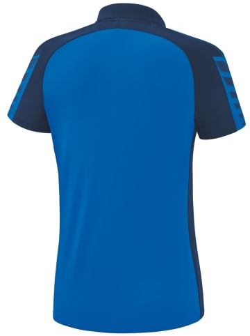 erima Polo "Six Wings Poloshirt" in Blau
