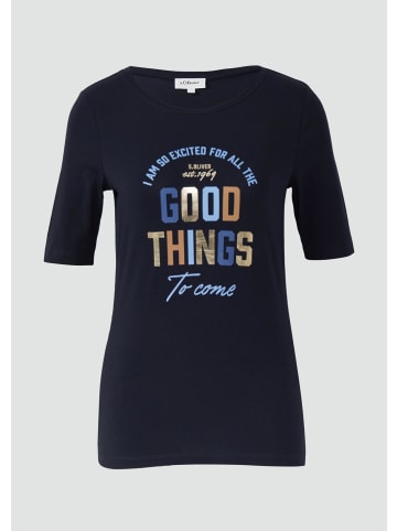 s.Oliver T-Shirt in 59D1_navy