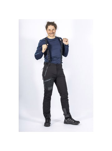 Maul Sport Softshell-Tourenhose Seilschaft in Schwarz
