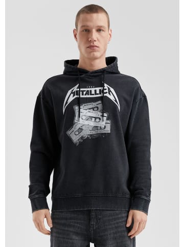 QS Sweatshirt langarm in Schwarz