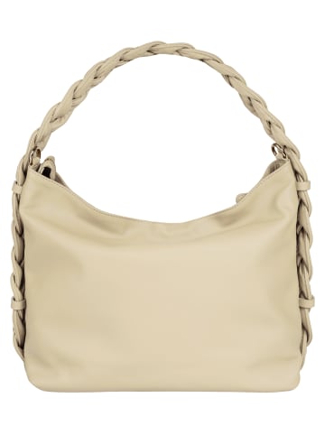 Samantha Look Umhängetasche echt Leder in beige