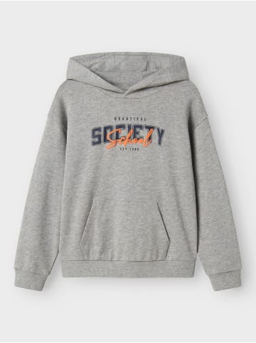 name it Hoodie in Grey Melange