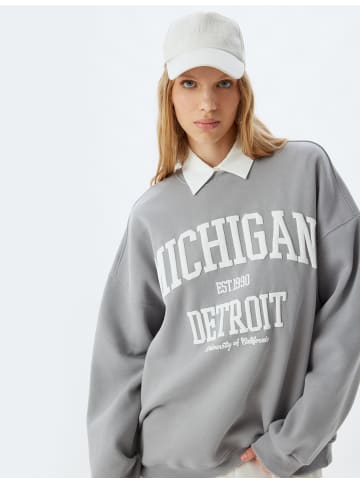 KOTON Sweatshirt in Grau