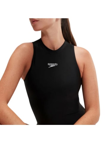 Speedo ECO+ Hydrasuit Schwimmanzug mit Reißverschluss in Schwarz