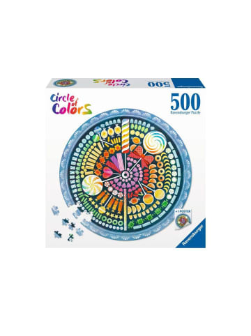 Ravensburger Puzzle 500 Teile Circle of Colors Candy Ab 12 Jahre in bunt