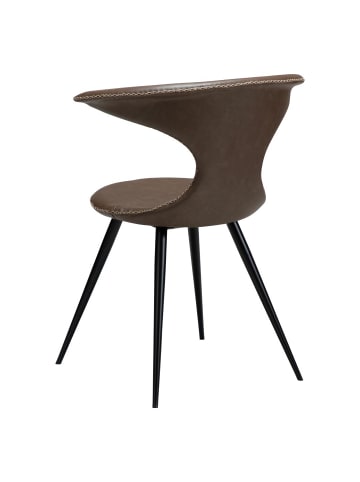 ebuy24 Esszimmerstuhl Flair Braun 2er Set