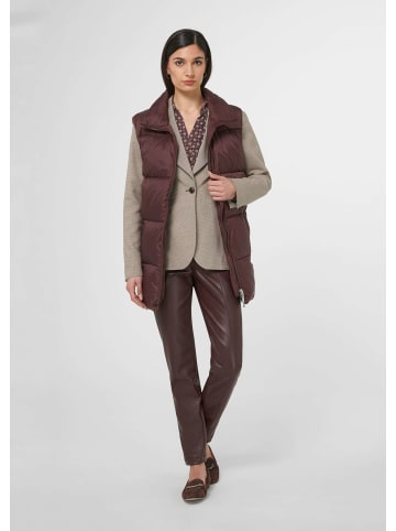 MADELEINE Steppweste in nussbraun