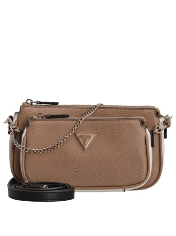 Guess Noelle II DBL Pouch - Umhängetasche 24 cm (garnet) in tan multi
