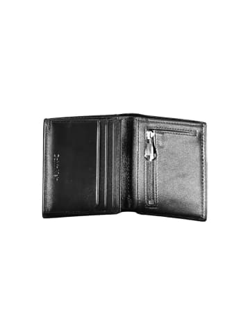 Calvin Klein Schwarz Öko Leder Herren Geldbörse