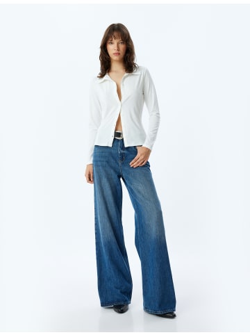 KOTON Shirt in Weiß