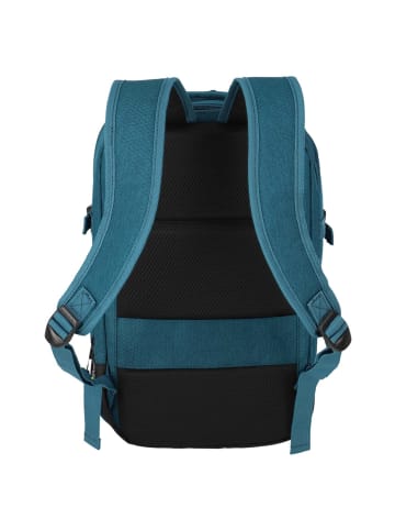 travelite Kick-Off - Kabinen-Rucksack 40 cm (schwarz) in petrol