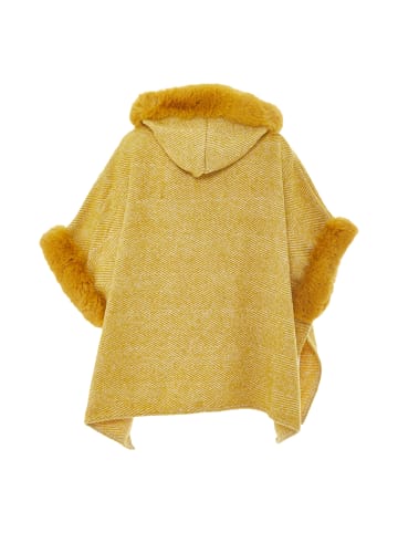 osha Damen Poncho in Gelb